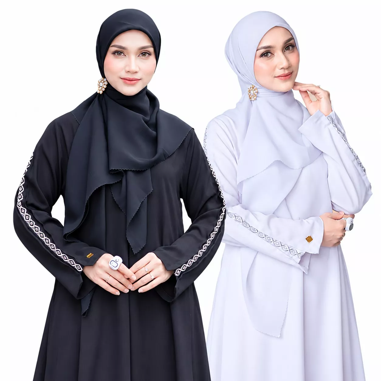 Salsabila Embroidery Series Gamis Dewasa